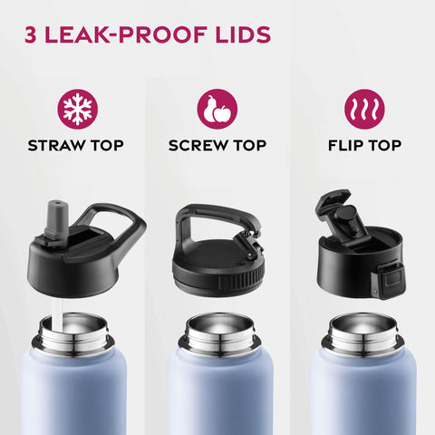 FineDine 25oz bottle with travel-friendly handle for adventures.
