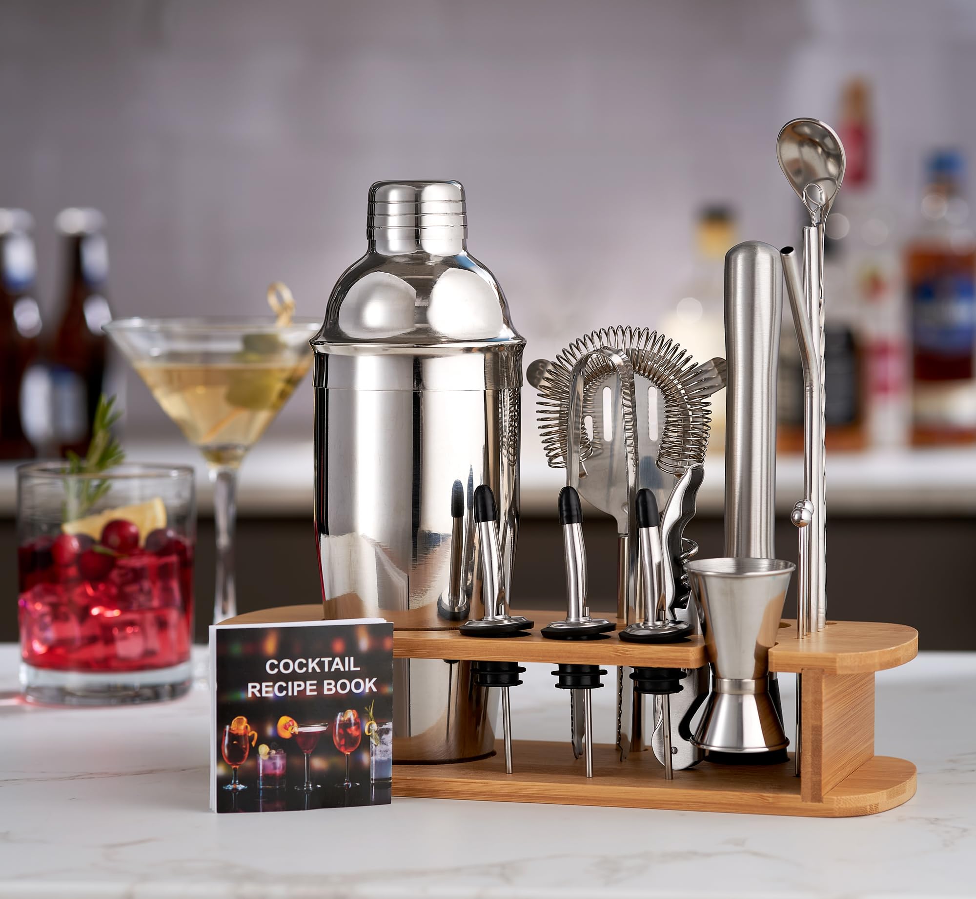 FineDine ice tongs and picks for tidy garnishes