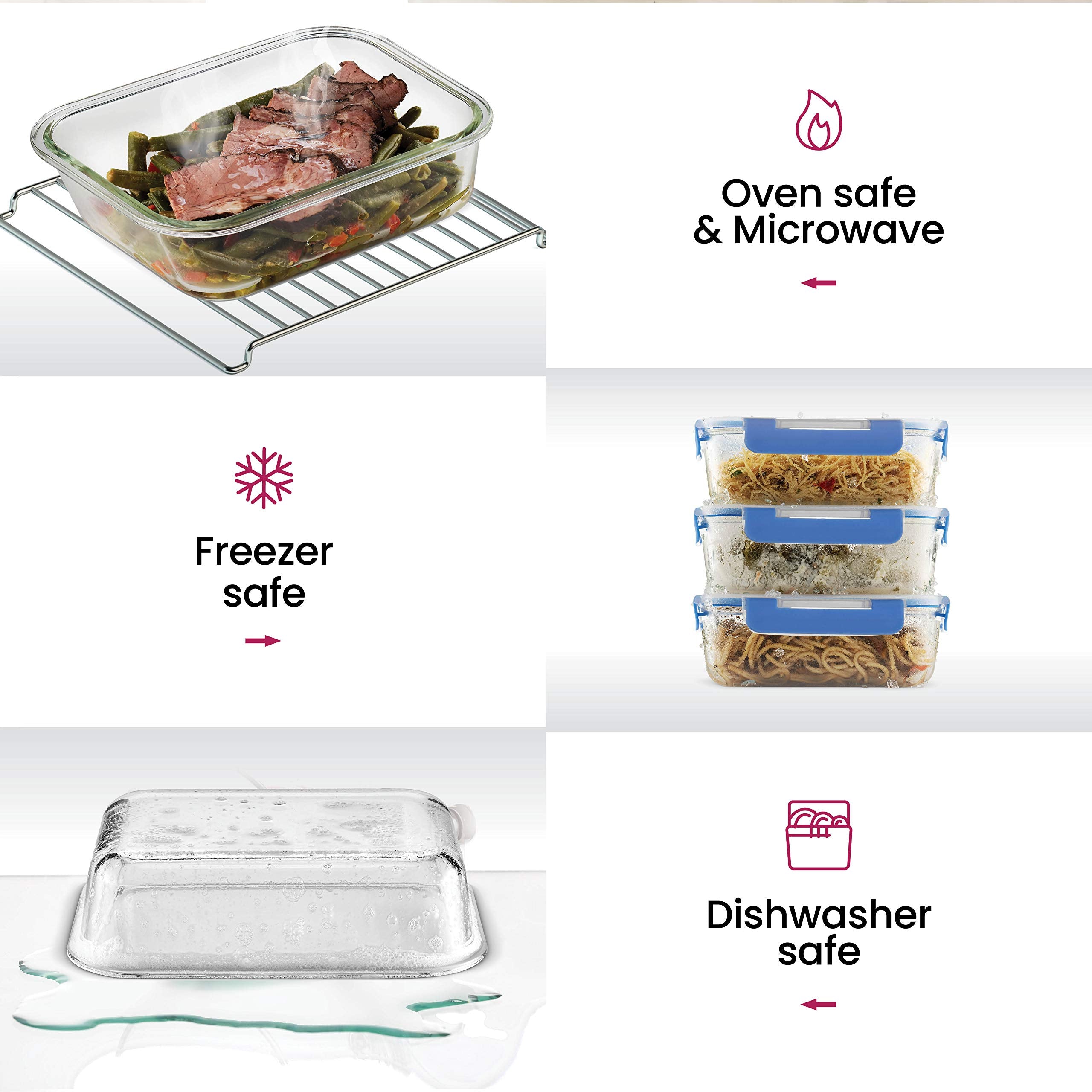 FineDine leak-proof lids prevent spills during transport