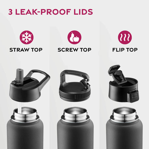 FineDine leak-proof straw lid keeps cold beverages secure during travel.