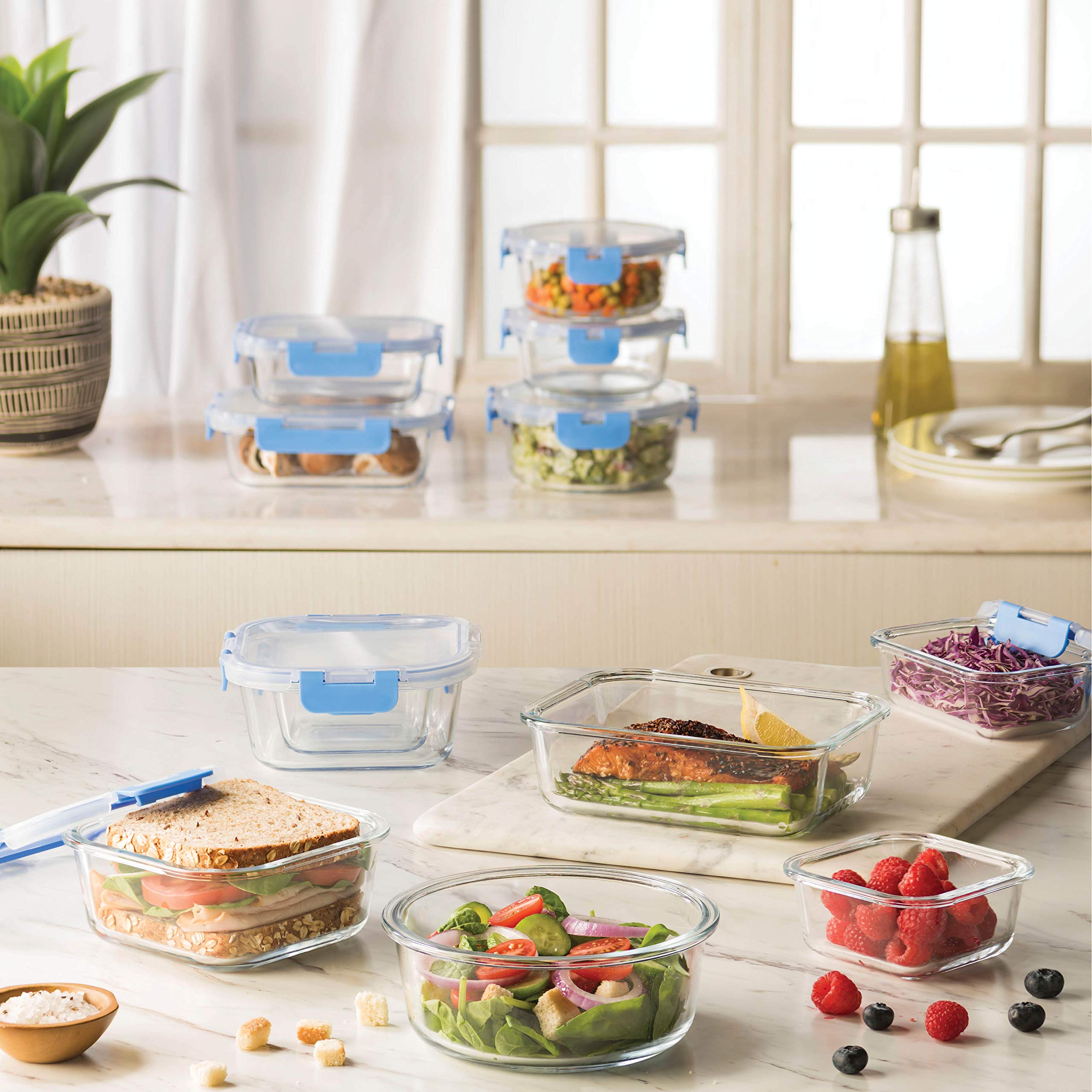 FineDine microwave and oven-safe containers for quick reheats