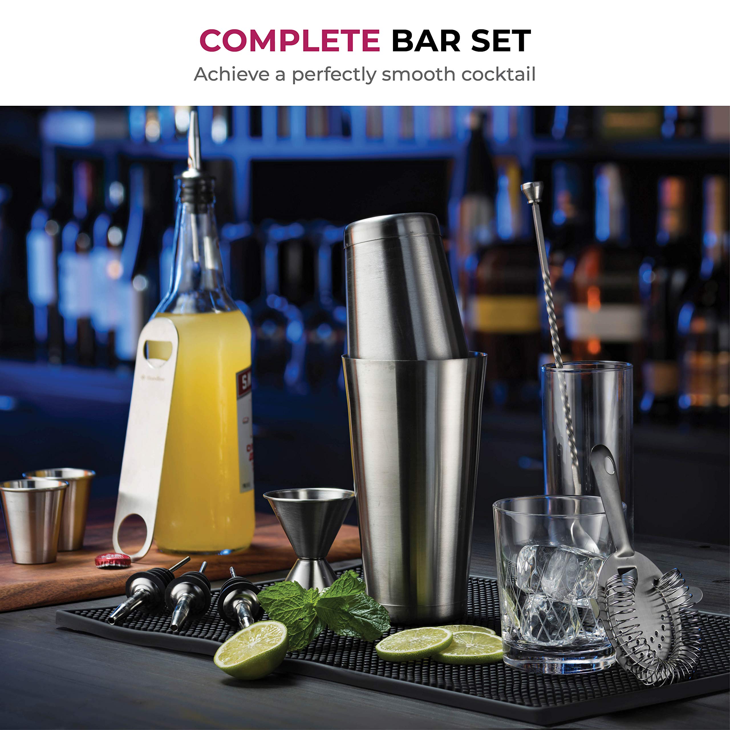 FineDine pour spouts set for controlled pours and minimal waste.