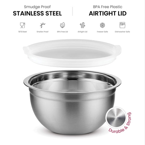 FineDine dishwasher-safe bowls for easy cleanup after cooking and baking