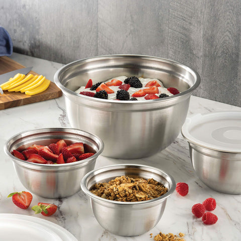 FineDine bowls for salad prep and meal prep readiness