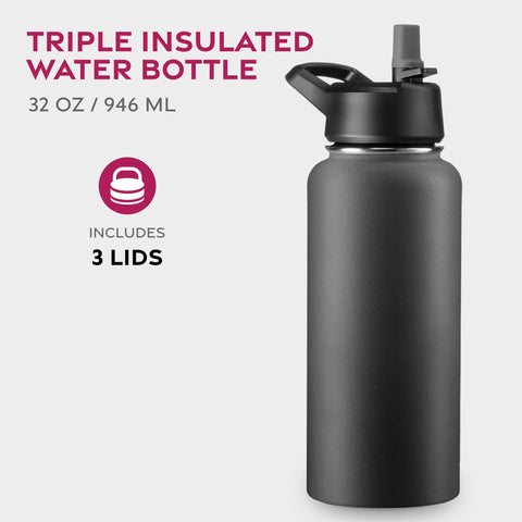 FineDine ink raven black lids demonstrate leak-proof versatility for hot, cold, and mixed drinks