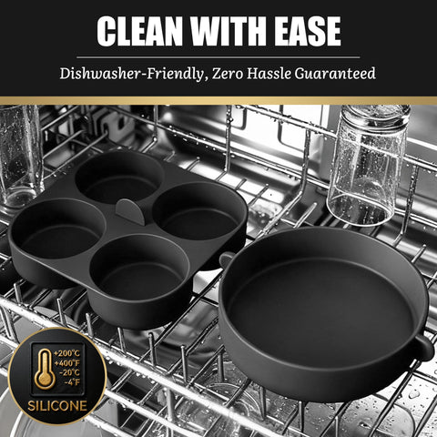 FineMade dishwasher-safe egg bite cups for easy cleanup