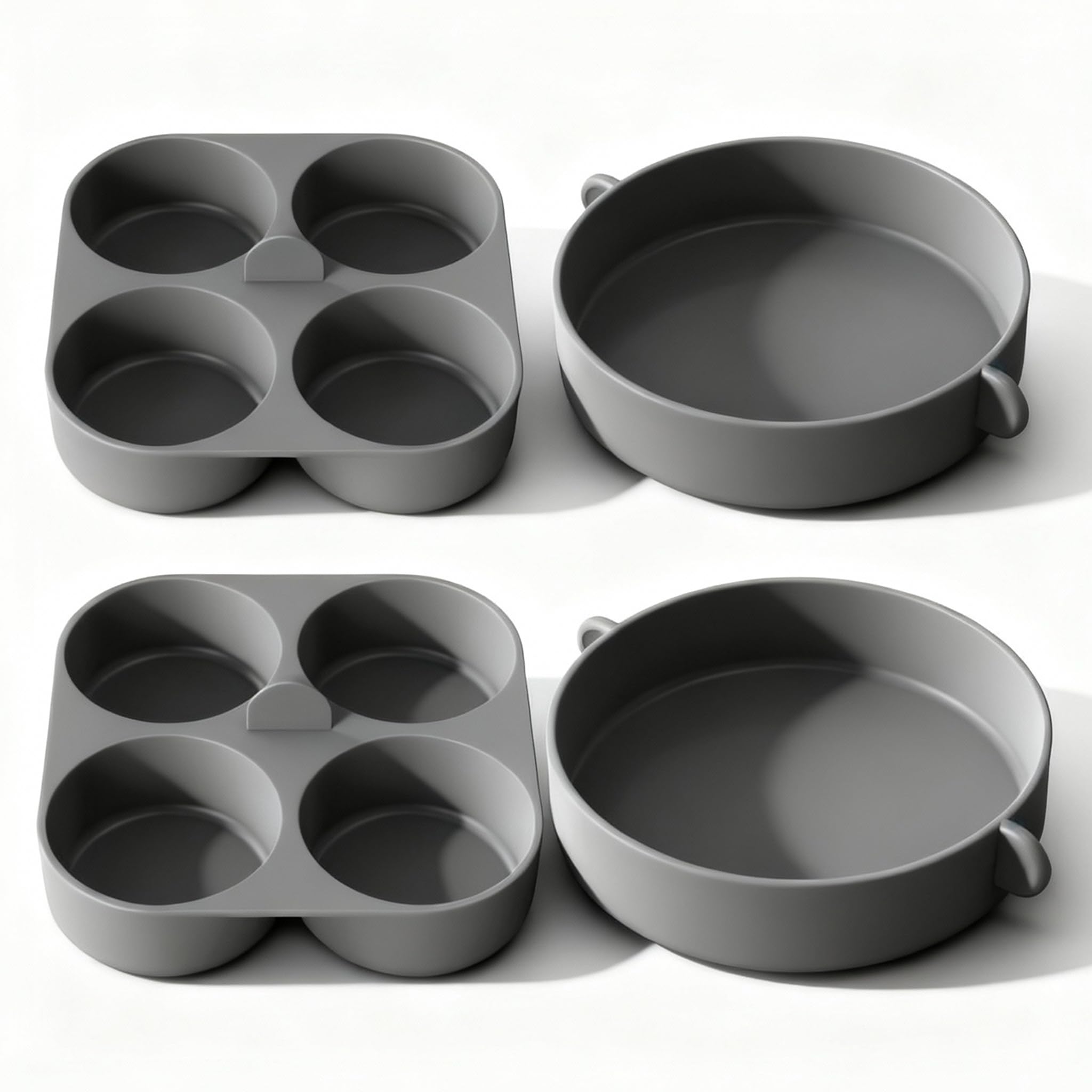 FineMade large 4-inch egg bite cups for quick breakfast bites
