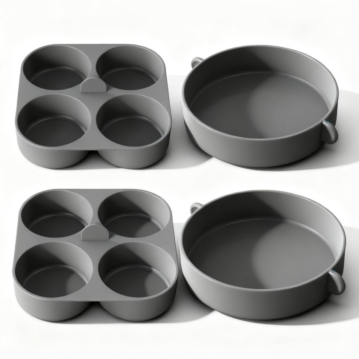 FineMade large 4-inch egg bite cups for quick breakfast bites