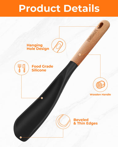 FINENUT BPA-free silicone tool resists stains and odors