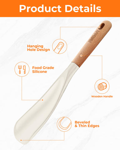 FINENUT silicone is stain-resistant and easy to wipe clean after cooking