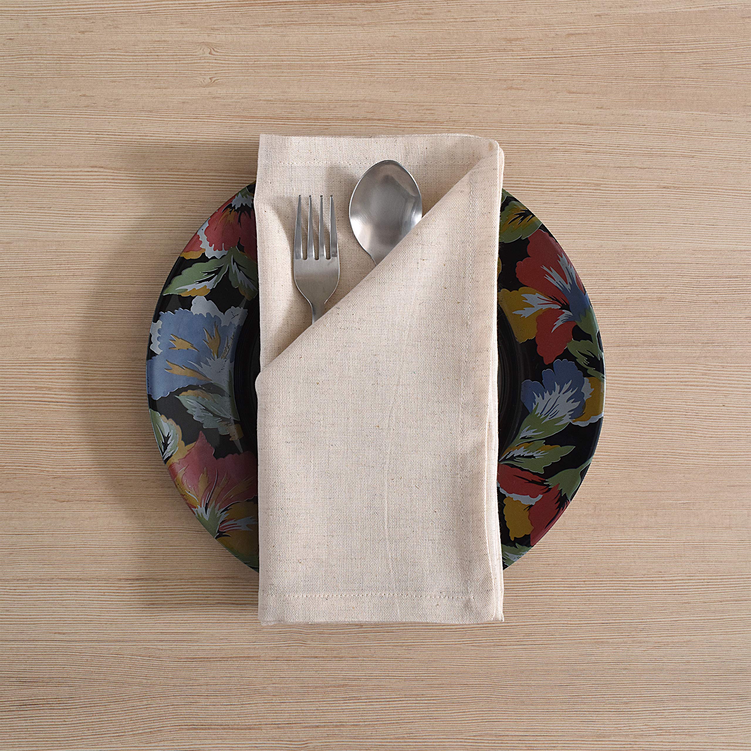 Fingercraft cotton-linen napkins with soft drape enhance casual and formal meals.