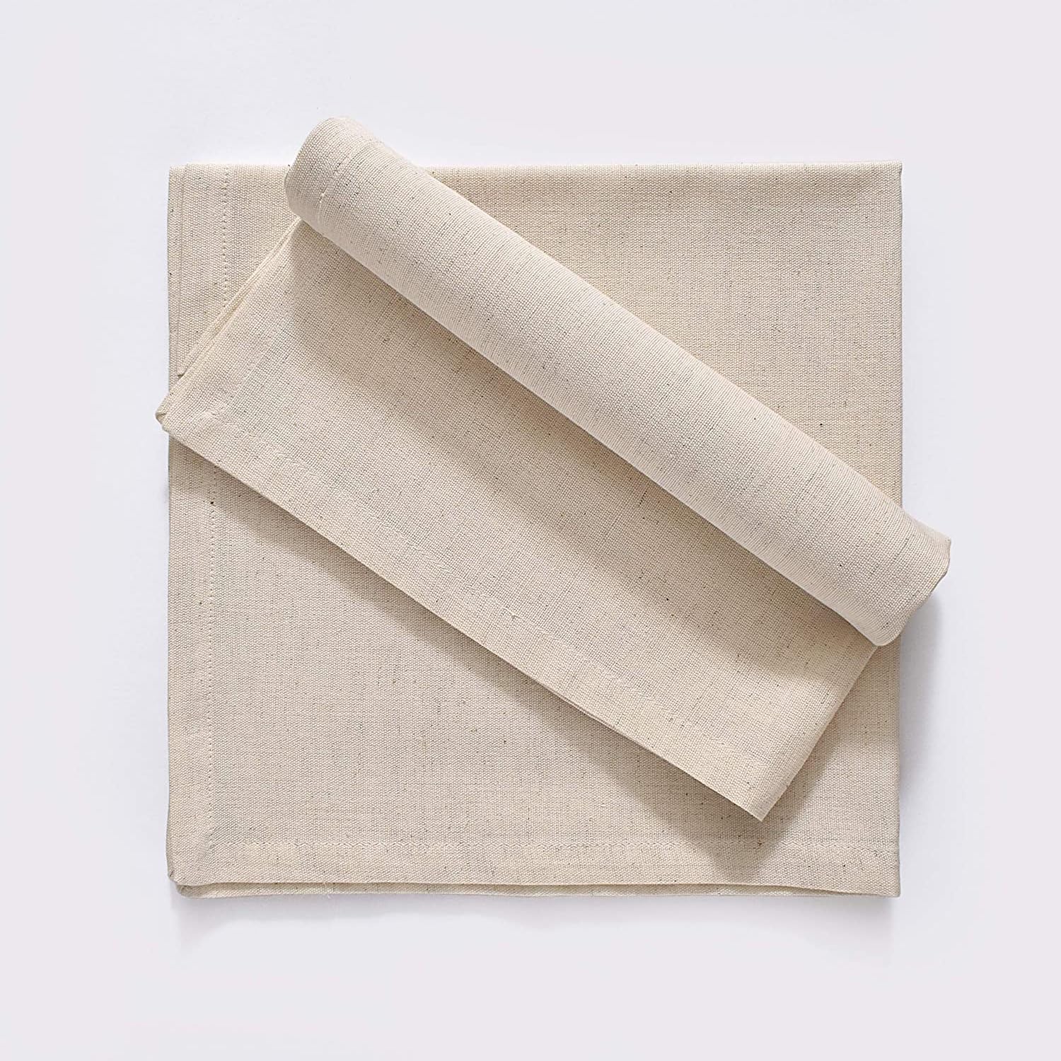 Fingercraft napkins featuring mitered corners add refined table detail.
