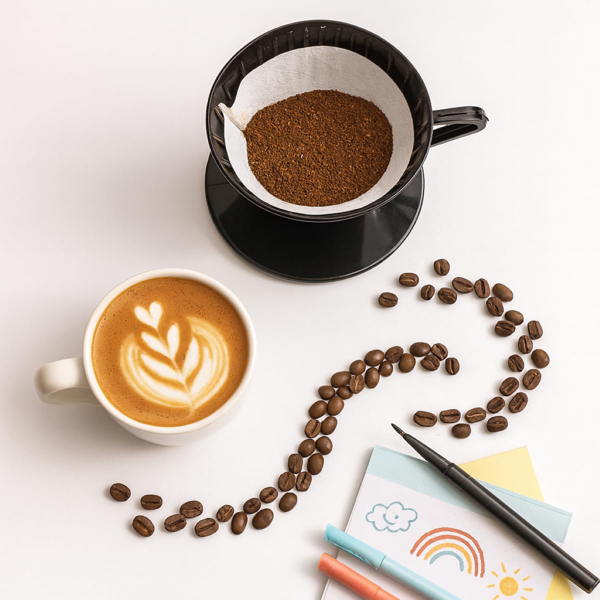 Compact Fino cone enables travel-friendly brewing