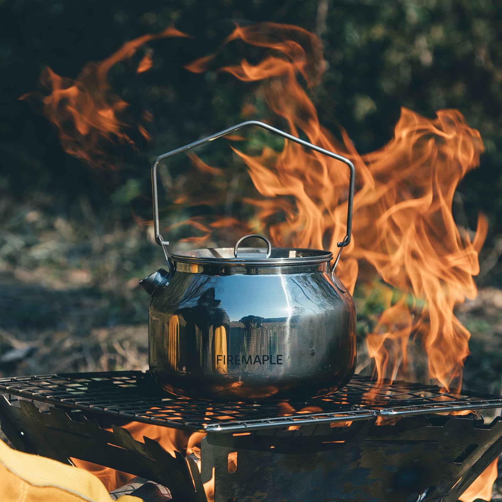 Fire-Maple Antarcti kettle stainless steel body, durable and heat-retaining outdoor kettle