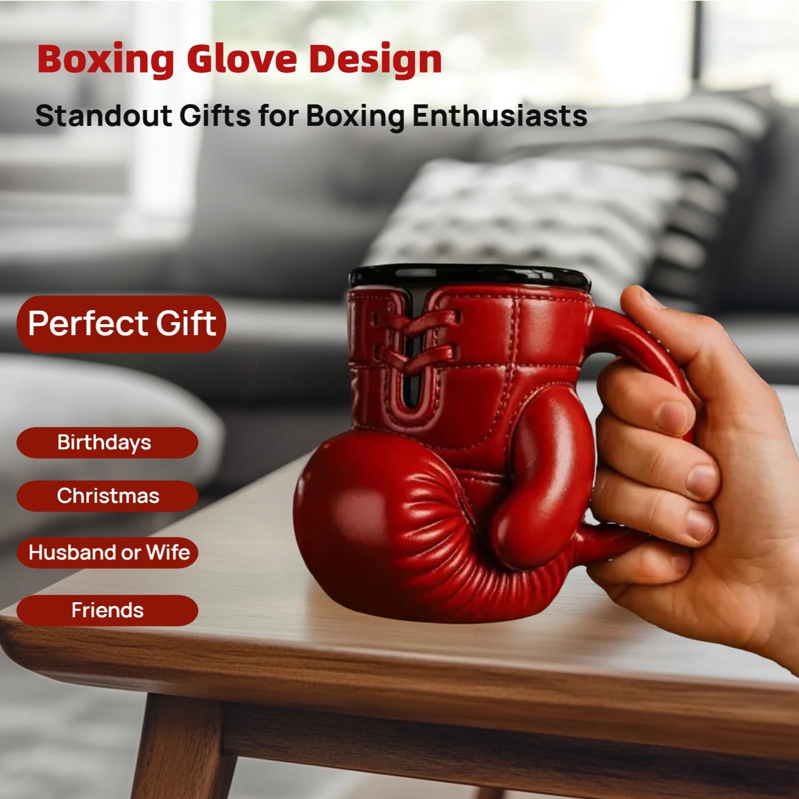 FirFiltr durable stainless steel and resin mug stands out as a trainer gift.