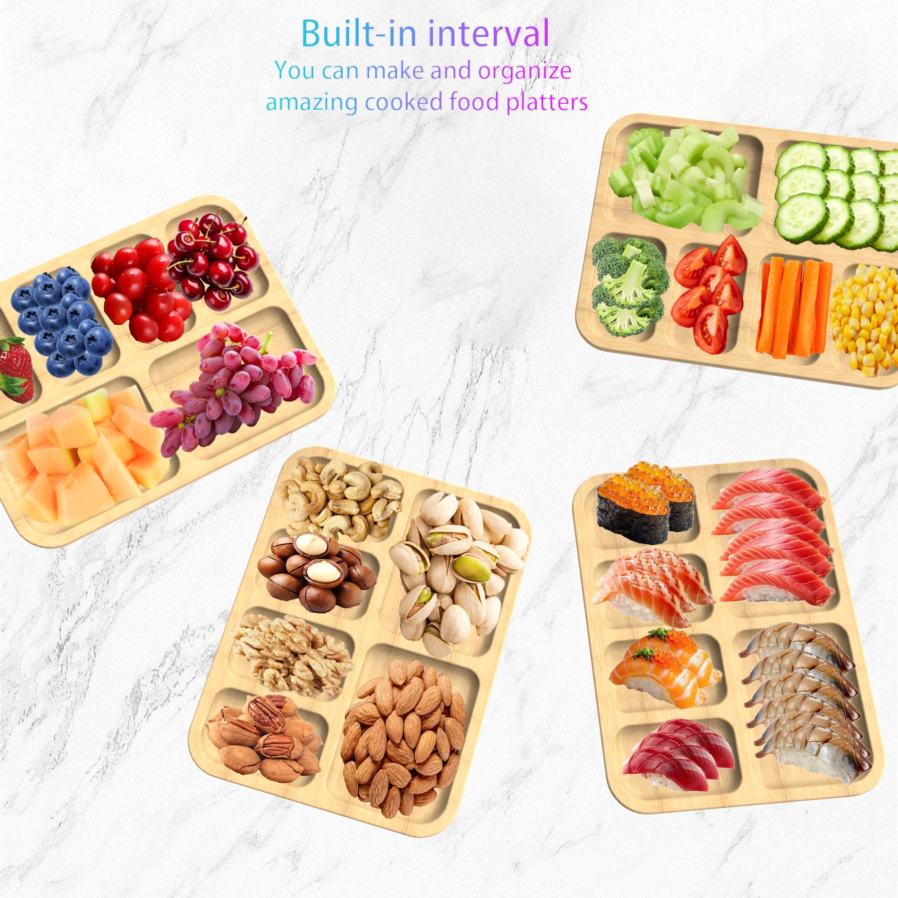 Firjuty travel-friendly board fits bags for on-the-go entertaining.