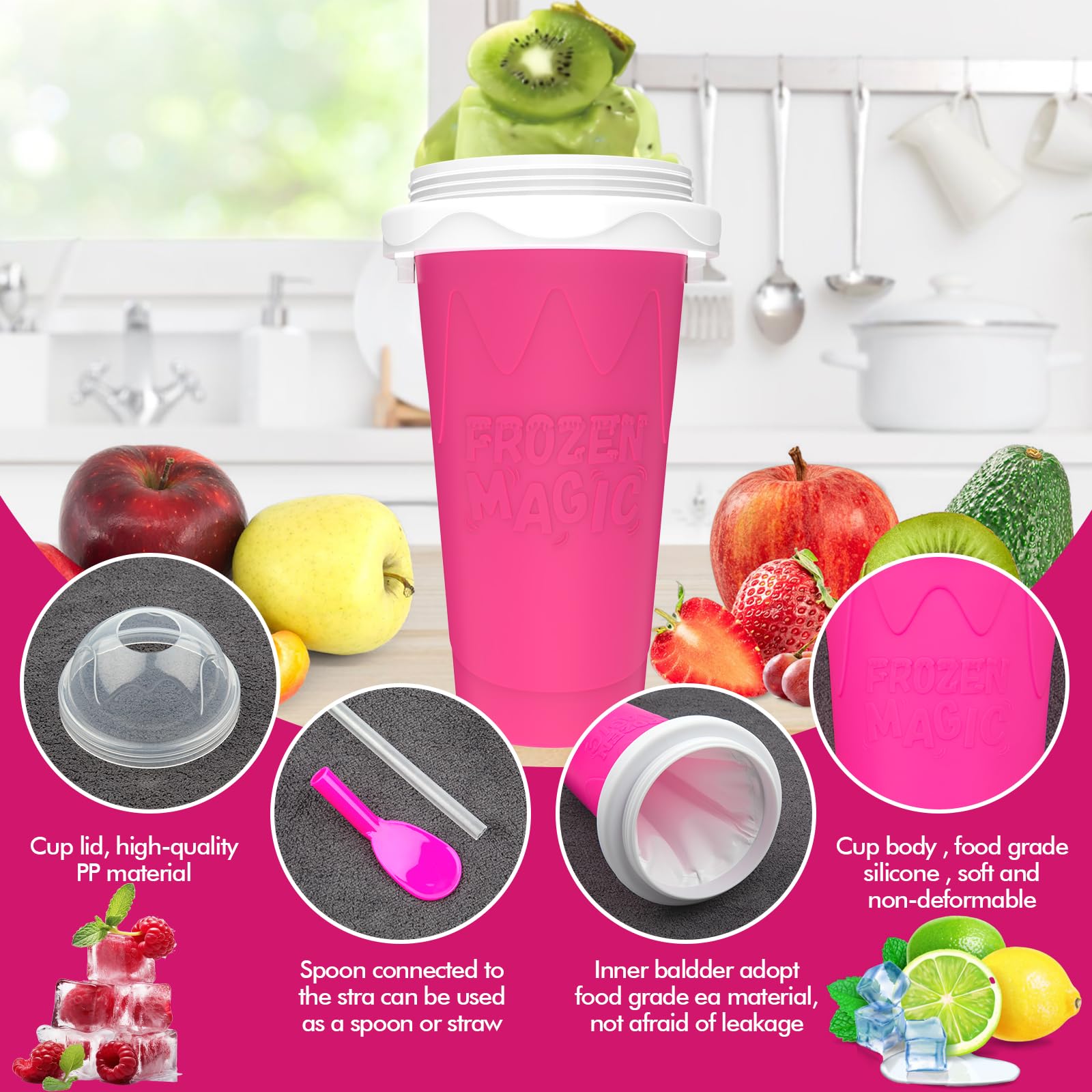 Firjuty gift idea slushie cups for friends and family