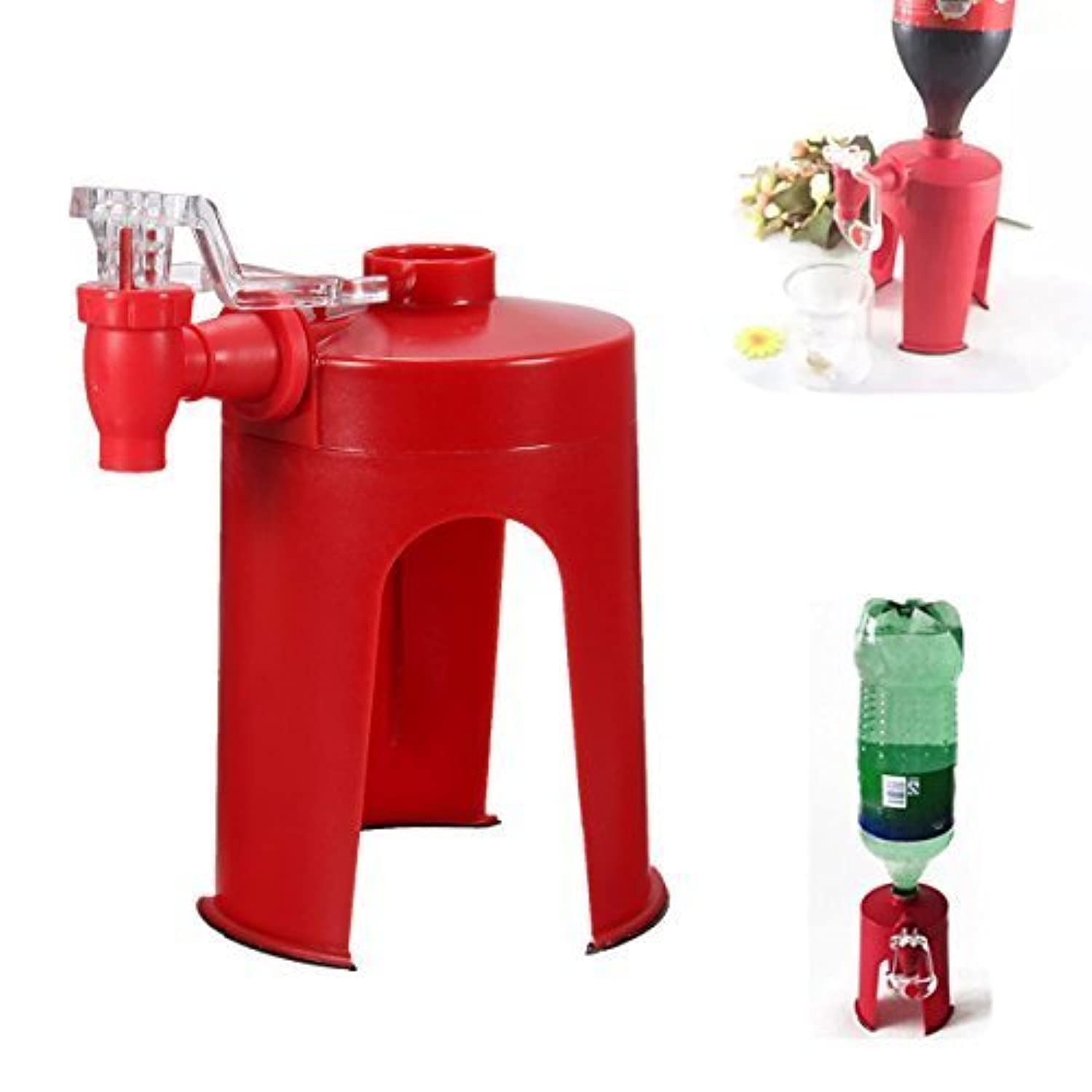 FIRSTONE Soda Dispense Gadget bottle pour demonstrates quick, mess-free fizz.