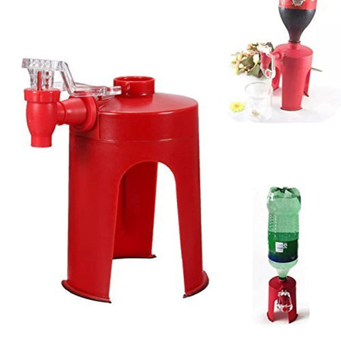 FIRSTONE Soda Dispense Gadget bottle pour demonstrates quick, mess-free fizz.
