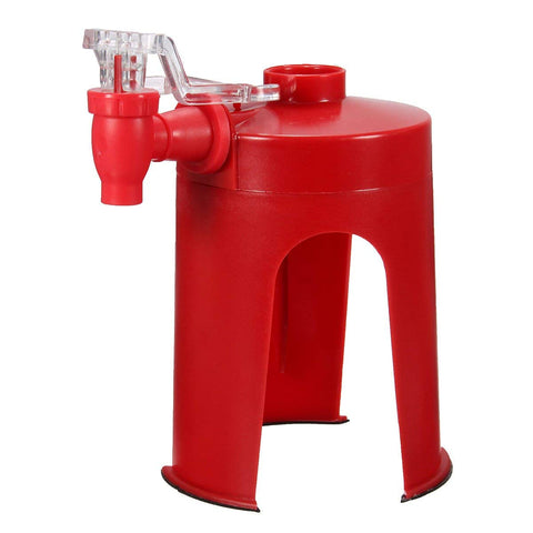 FIRSTONE Soda Dispense Gadget in use on a desk, ideal for office parties.