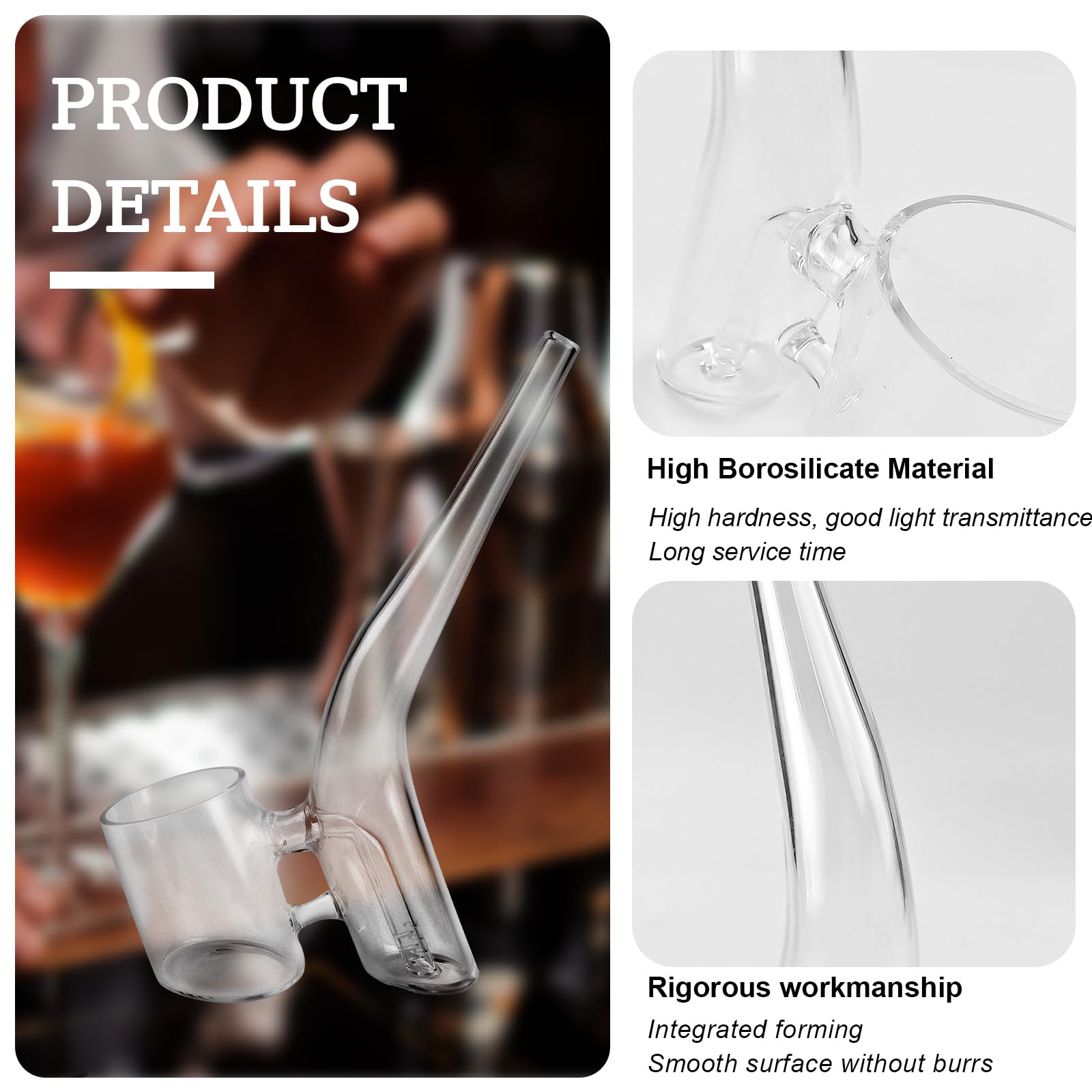 FITactic High Borosilicate Glass with smooth surface for clean pours