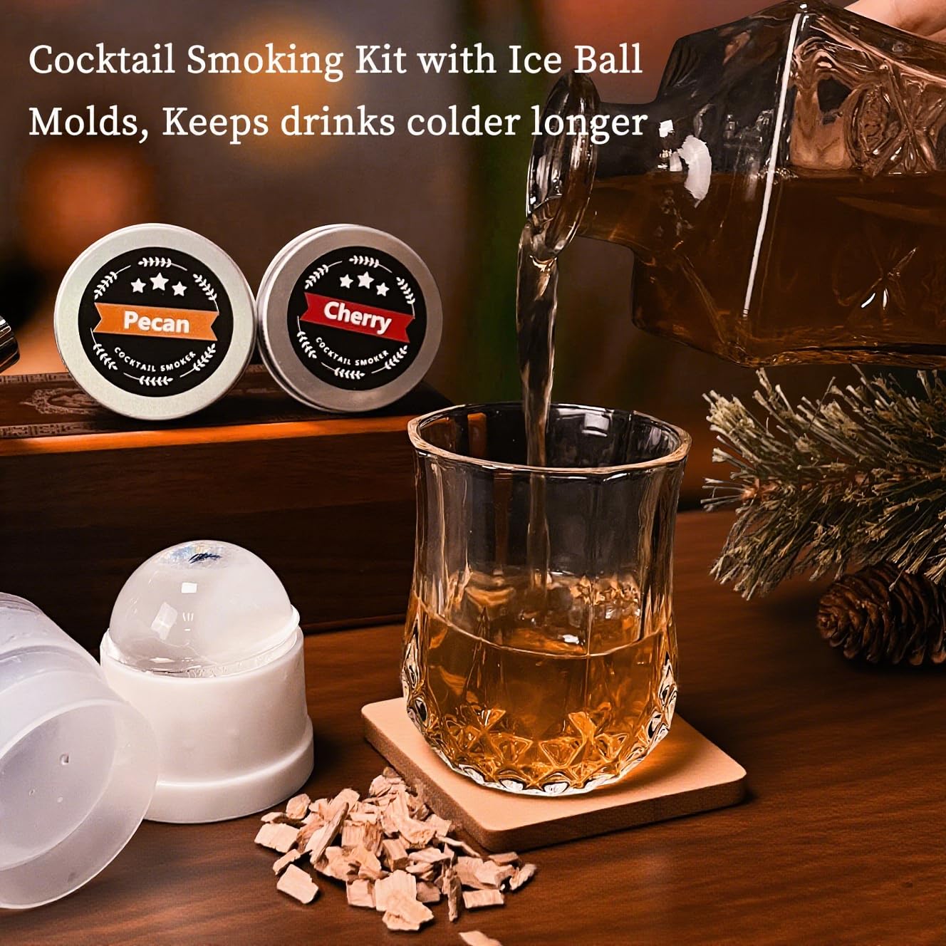 Fitbuter smoking setup adds depth to your home bartending.