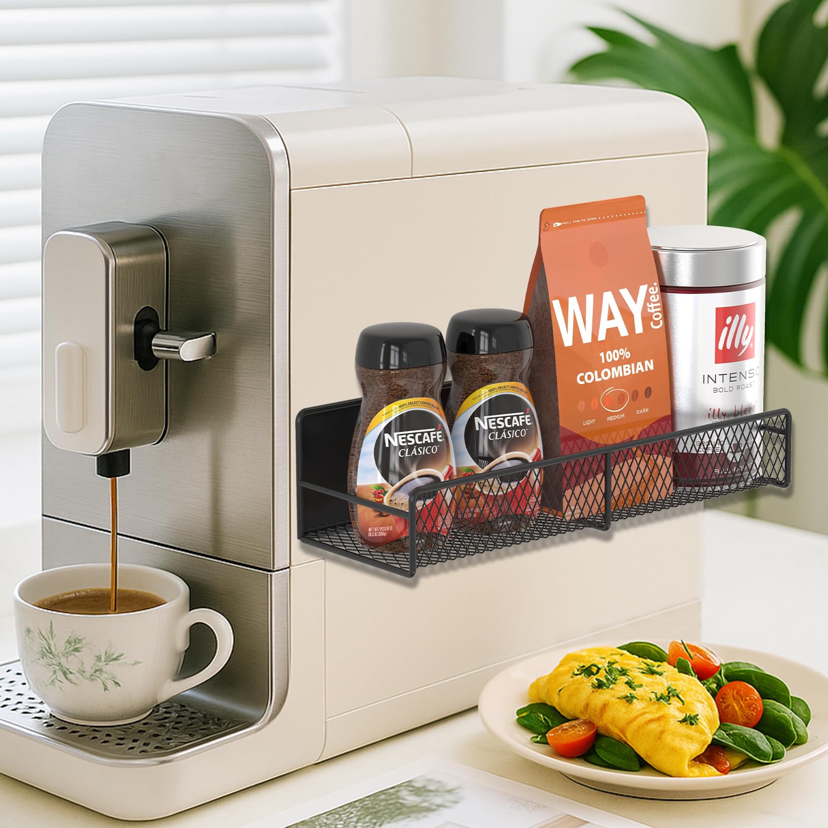 FITIMOR strong magnetic support holds jars securely on surfaces