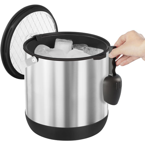 Stable, non-slip base on FiveHome ice bucket prevents sliding on wet surfaces