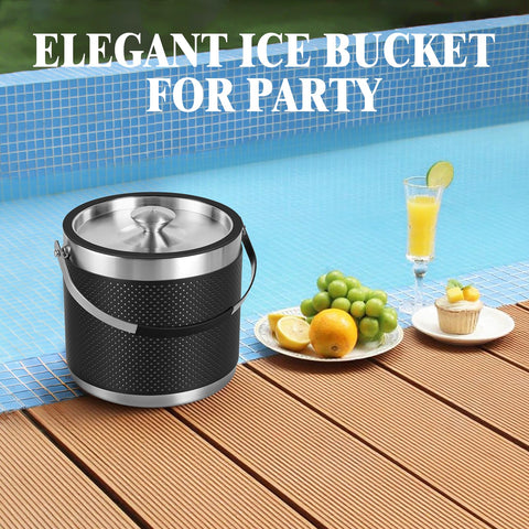 FiveHome party-ready ice bucket ideal for cocktails, picnics, and BBQs.