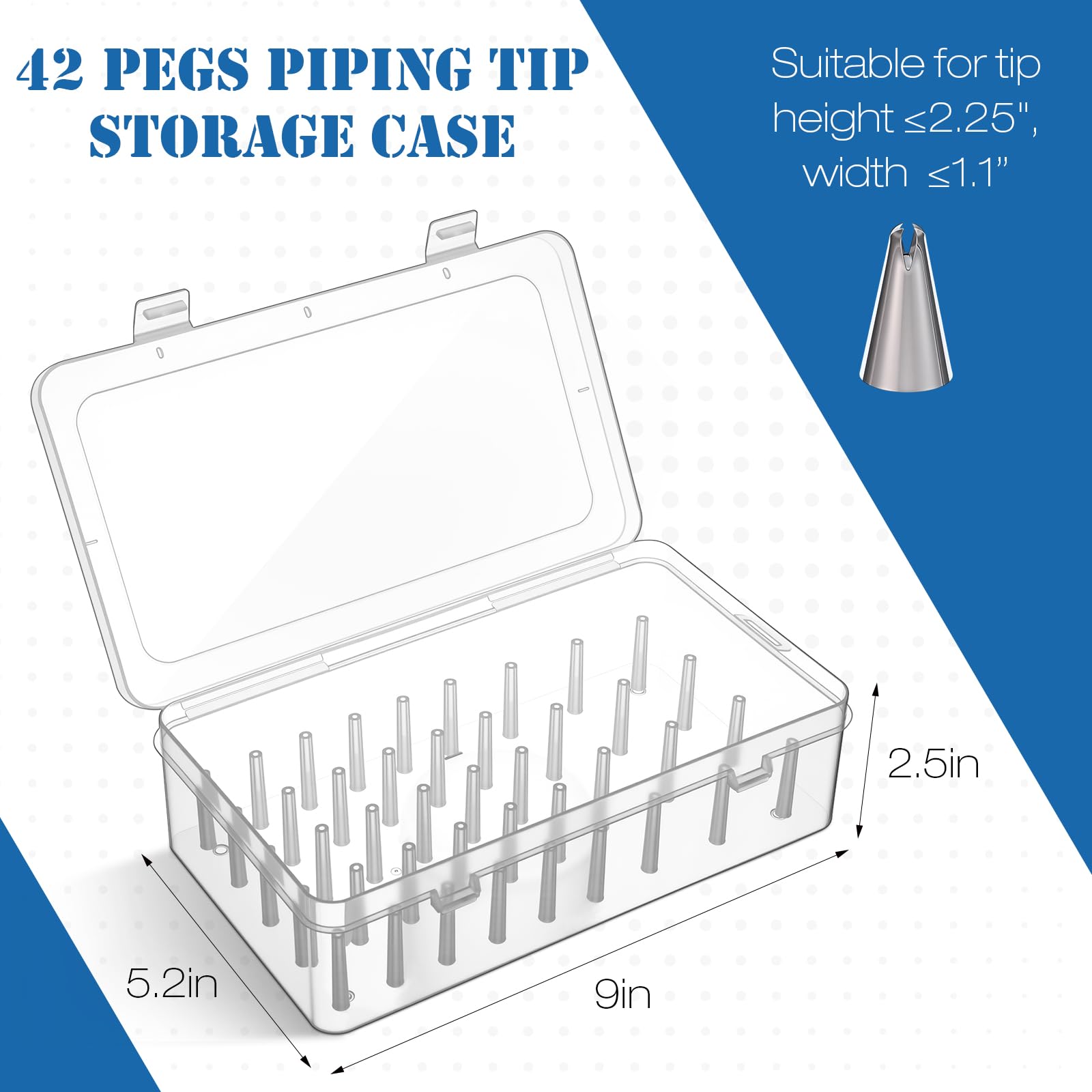 Fiwochic snap sealing cover protects tips from dust and moisture