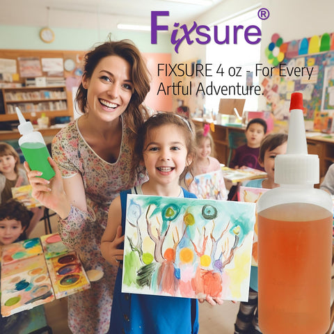 FIXSURE compact 4 oz size fits in bags for travel or camping.