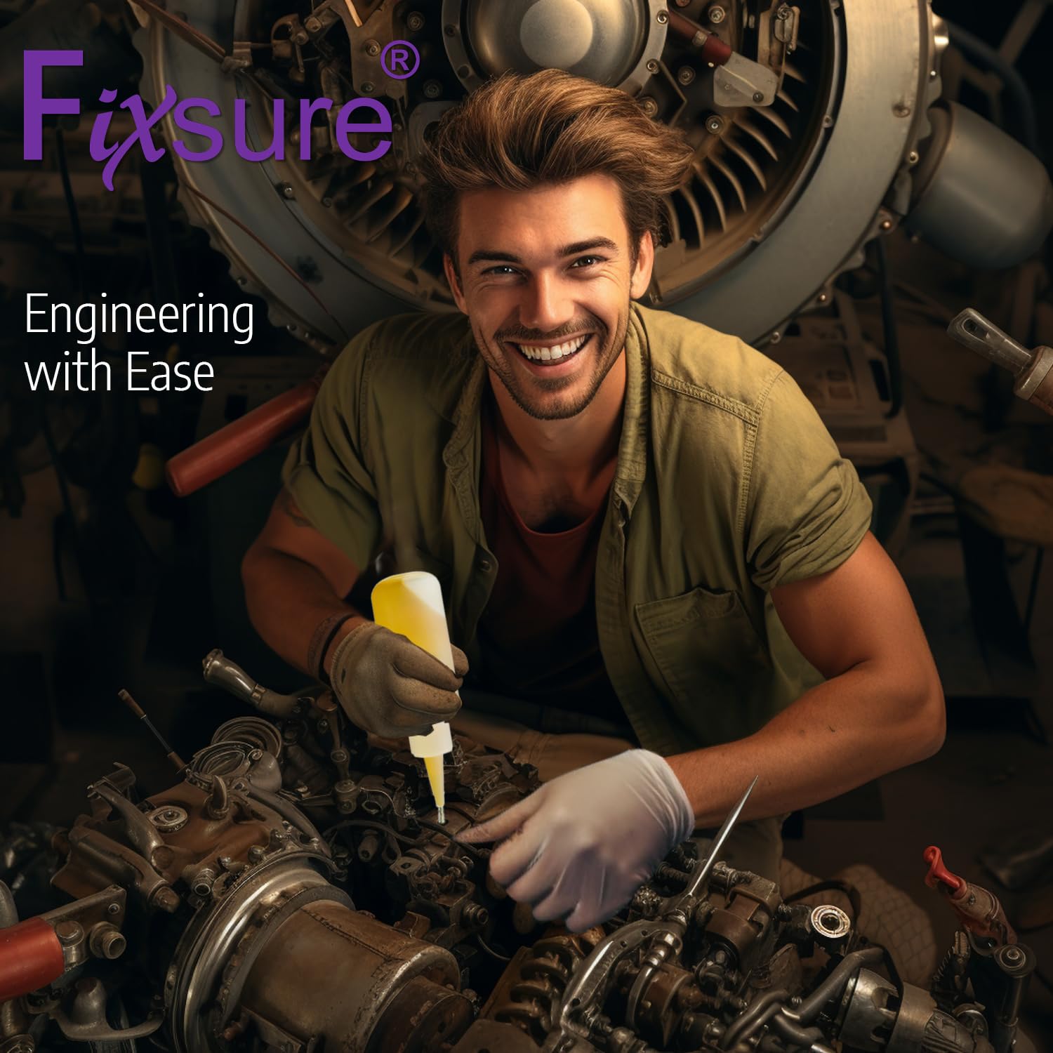 FIXSURE versatile design supports sauces, paints, and crafts.