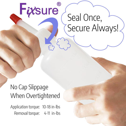 FIXSURE volume marks simplify measuring for sauces and arts projects.