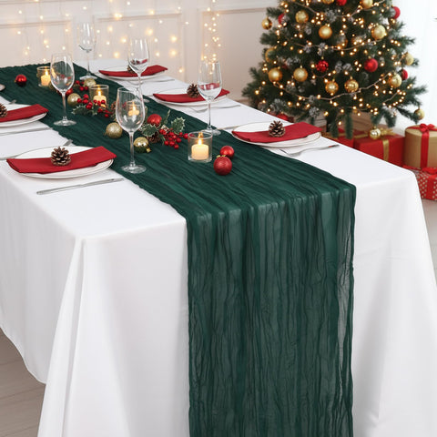 Fixwal arch decor gauze runner creates a gentle backdrop for ceremonies
