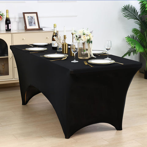 Fixwal easy-care tablecloths are washable and quick to dry after events.