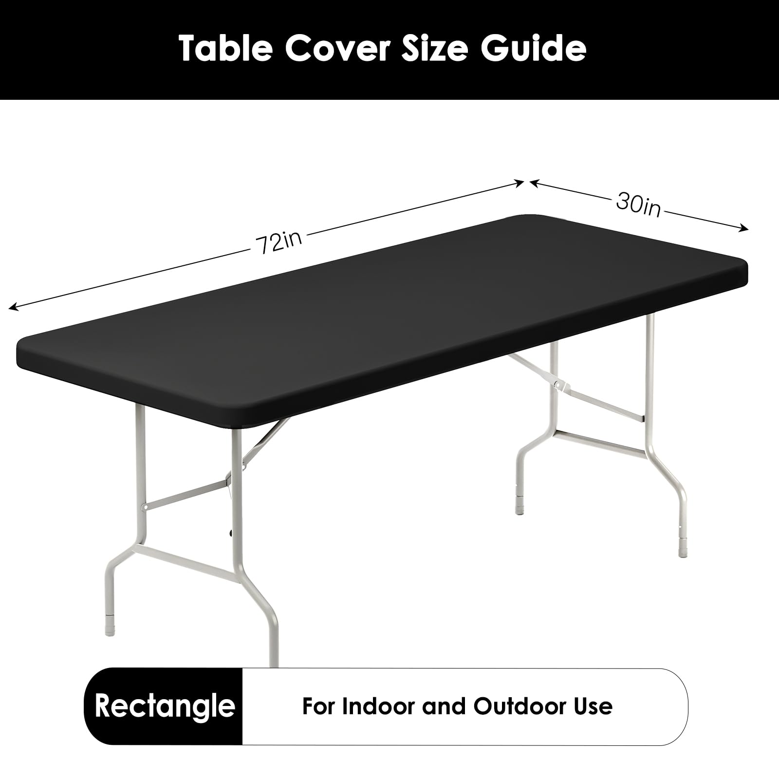Fixwal tablecloth edge shows secure wrap for stable setup.