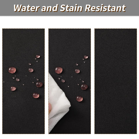 Fixwal folding table skirt setup shows quick, no-fastenings installation