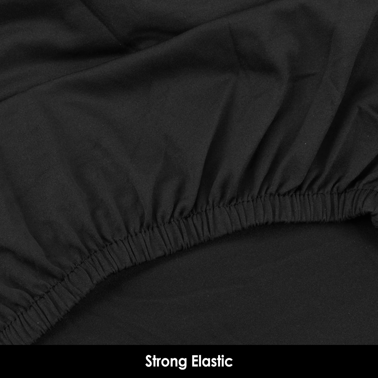 Fixwal stretch fabric around a 6ft table offering versatile fit.