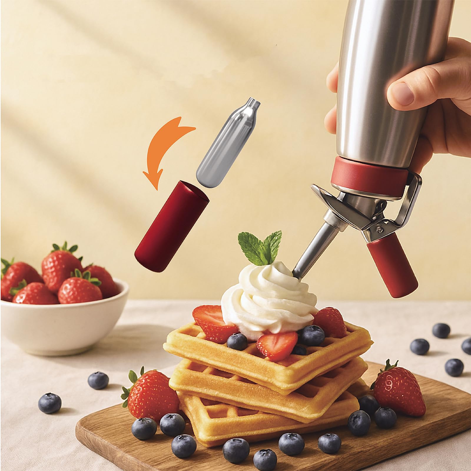 Fizzhome food-grade stainless steel components emphasize durable, leak-proof design.