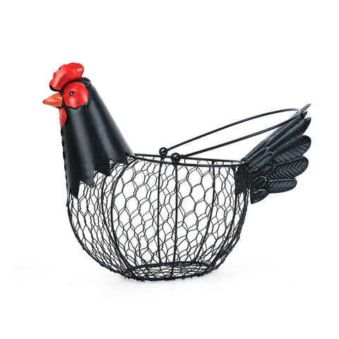 FJAXLJGYP chicken egg basket with handle for easy transport and organization
