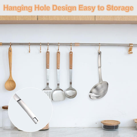 FJNATINH skimmer ladle dishwasher safe for easy cleanup