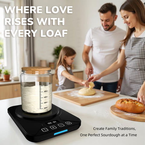 FJR Sourdough Warmer for dough proofing provides gentle warmth