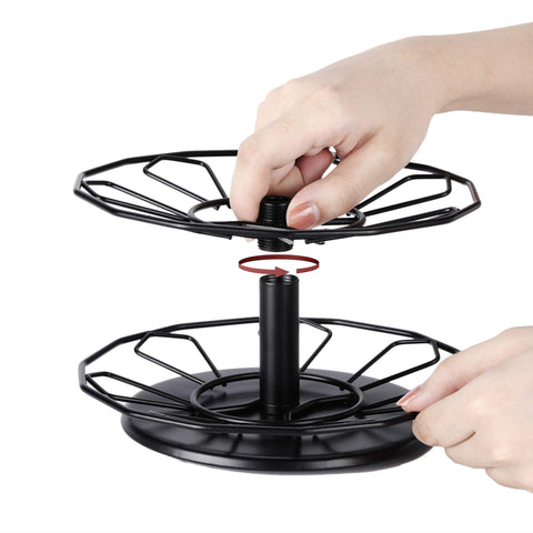 FlagShip K cup carousel dimensions 7.4 by 7.4 by 8.4 inches