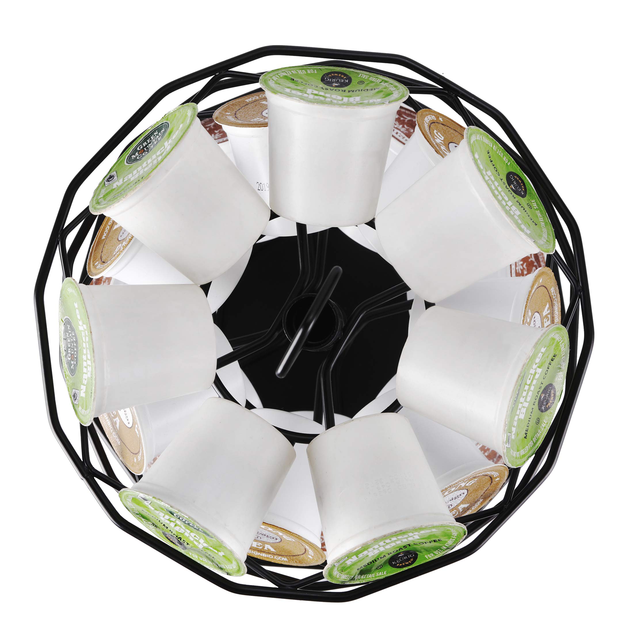 FlagShip K cup carousel tool-free assembly simplifies setup