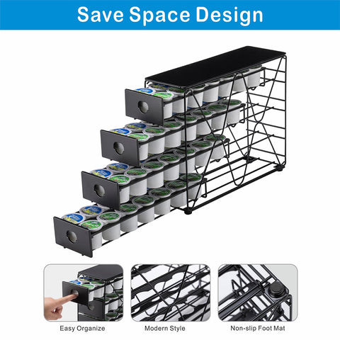 FlagShip K Cup Holder sturdy metal frame detail emphasizes durability