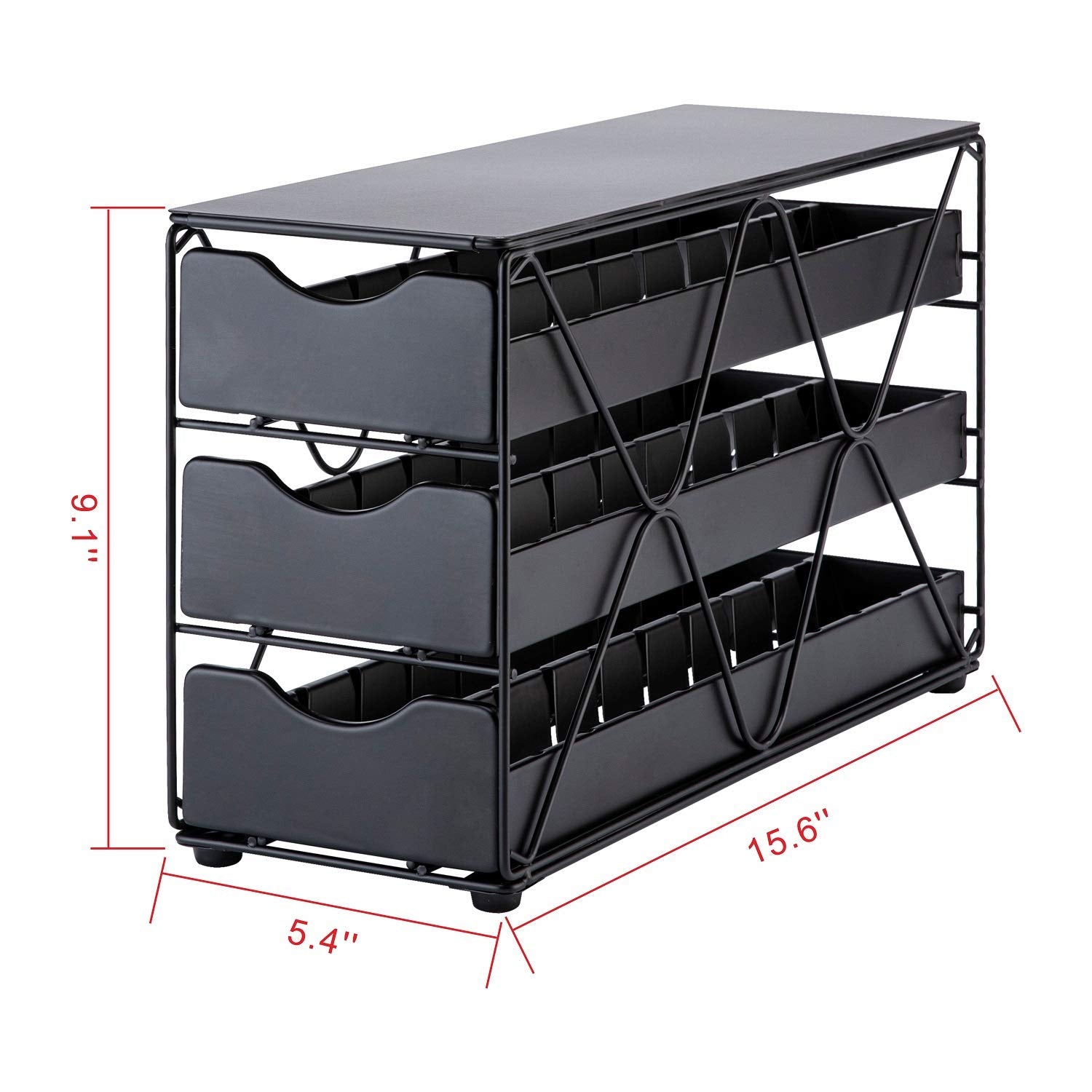 Durable FlagShip pod holder with sturdy metal frame for long-lasting use.