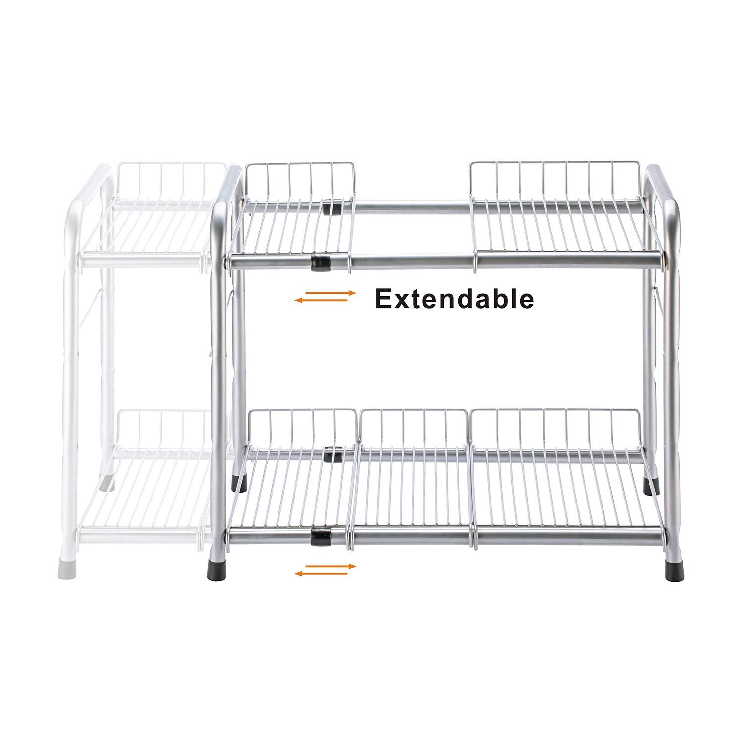 FlagShip metal frame with powder-coated silver coating resists rust over time