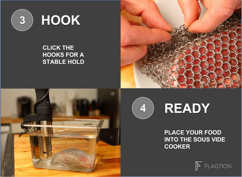 Flagtion magnets coated in silicone resist heat up to 400°F.