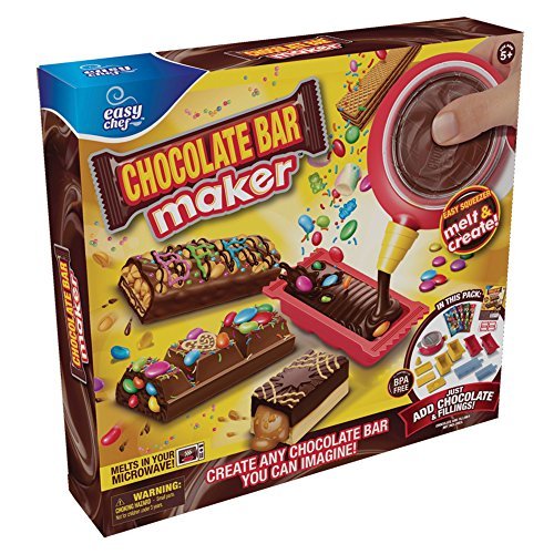 Flair Chocolate Bar Maker Kit silicone molds for family-friendly at-home candy making.
