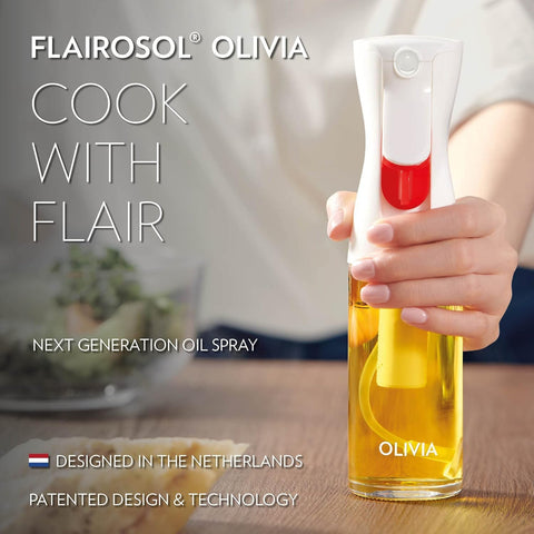 FLAIROSOL Olivia wide-mouth refill simplifies topping up.